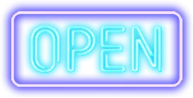 Neon Open Sign